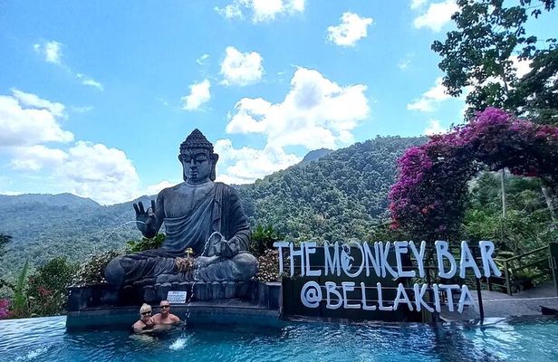 Monkey Bar and snorkling adventure at blue lagoon.