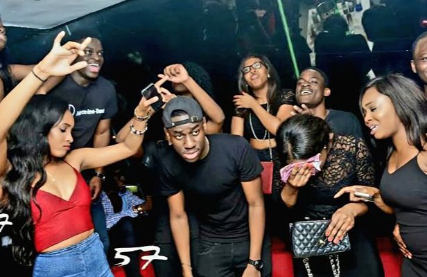 Accra Nightlife with Afrobeat Music and Dance