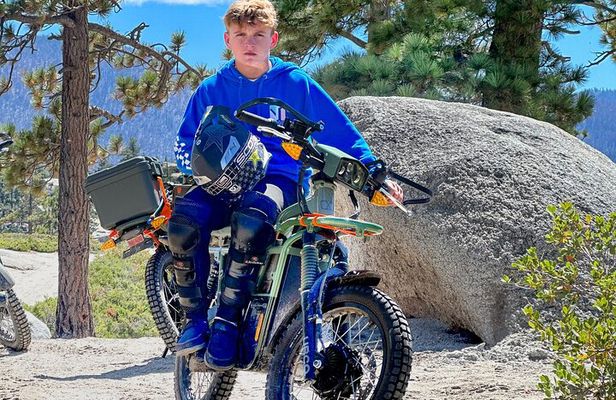 Electric Dirtbike Adventure in Lake Tahoe