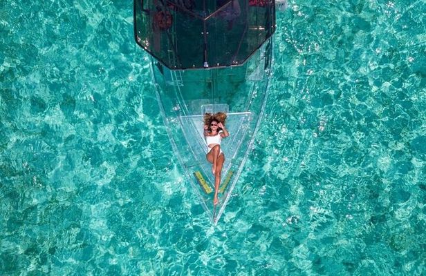 Crystal Boat Tour to San Miguel de Cozumel with Snorkeling