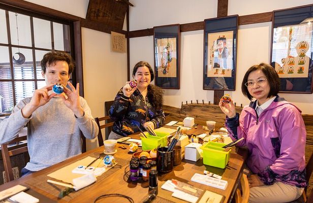 Otsu-e Folk Art Workshop & Local Culture Walk Near Kyoto