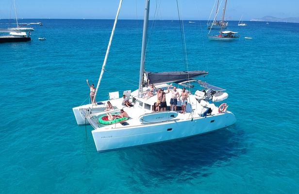 Sailing Catamaran Trip to Formentera from Ibiza