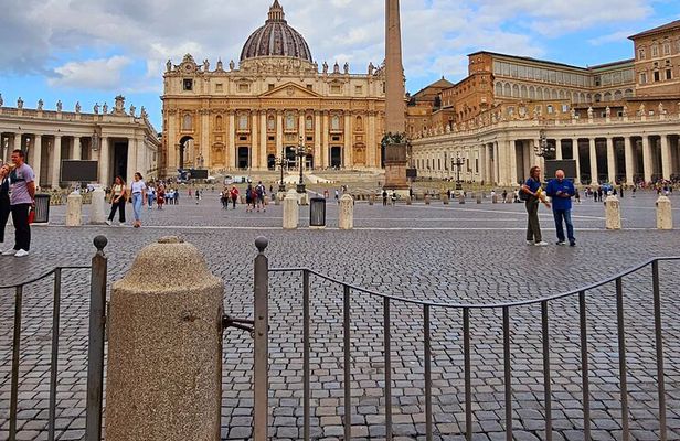 St. Peter's Basilica Dome to Underground Grottoes Tour