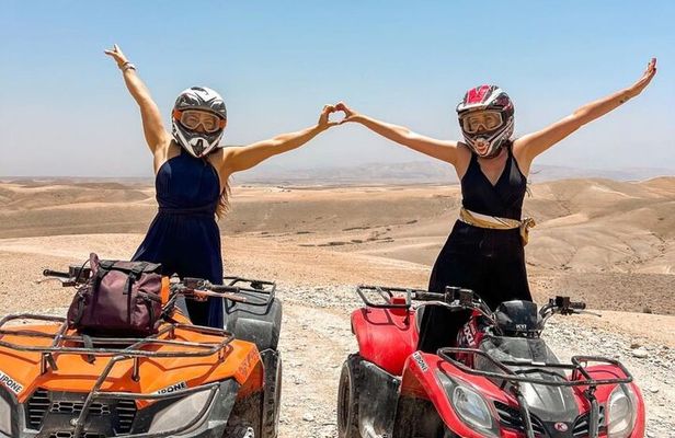 Agafay Desert Package, Quad Bike, Camel Ride and Dinner Show