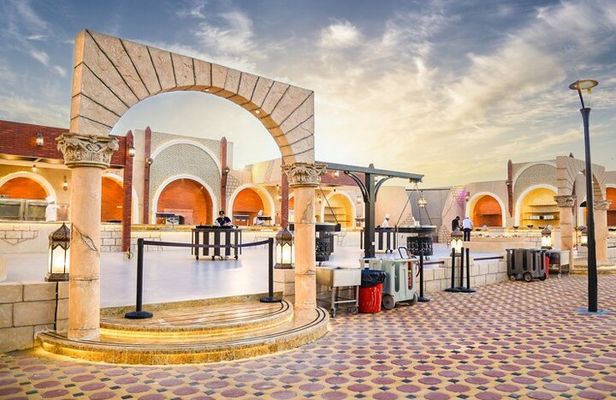 Premium Desert Safari with Live BBQ Dinner and Camel Ride Tour
