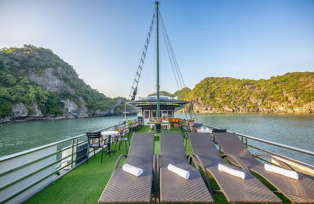 Cong Cruise Full Day Explore Halong Bay