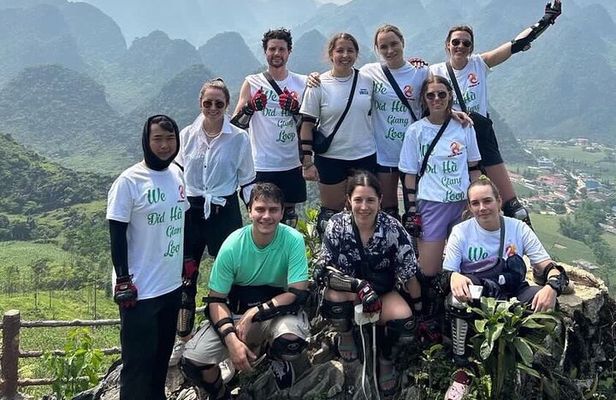 Ha Giang Loop Backpacker Tour, Small Group within Easy Riders