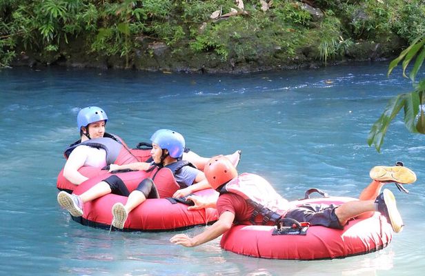 Río Celeste Full Day Pass Tubing and Horseback Riding.