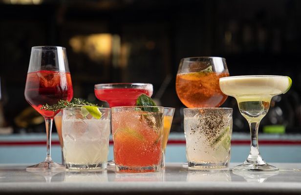 Greek cocktails and wines in Pagrati