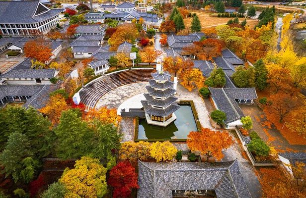Gyeongju Autumn Foliage Day Tour from Busan with Historic Sites