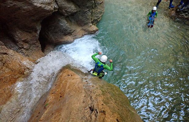 Canyoning "Summerrain" - fullday Canyoning Tour also for beginner