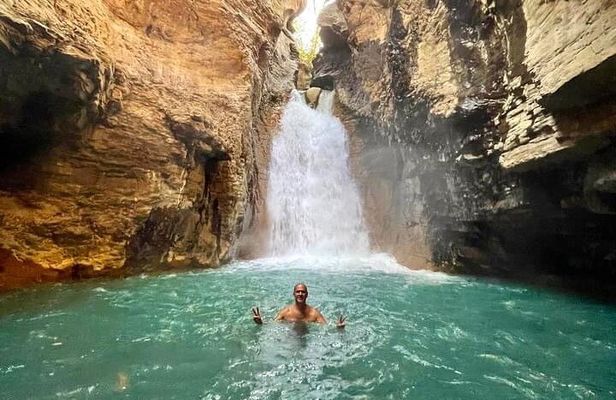 La Leona Waterfall and White River Tubing