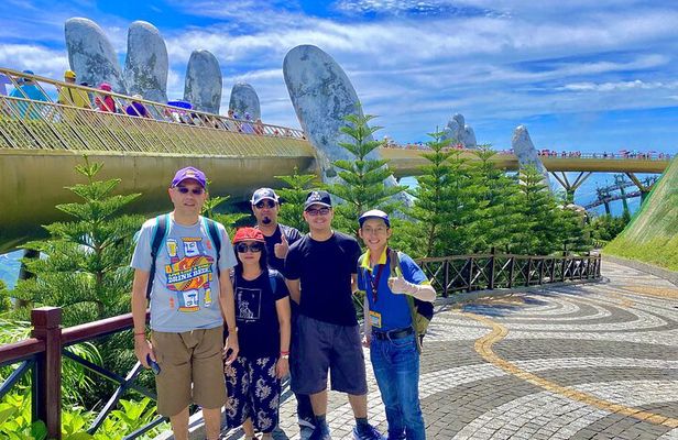 Full-Day Private Tour in Golden Bridge and Ba Na Hills