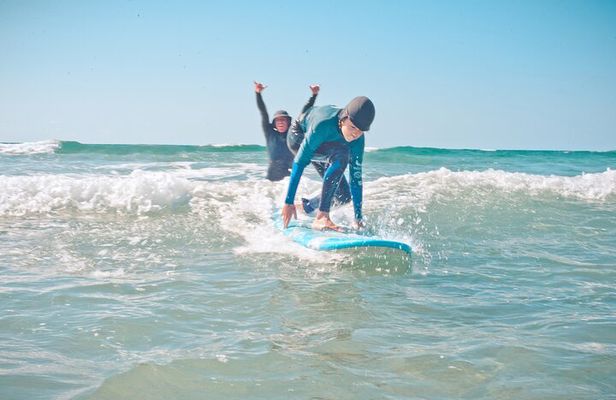 Kids and Family Guided Surf Course at Fuerteventura Beaches