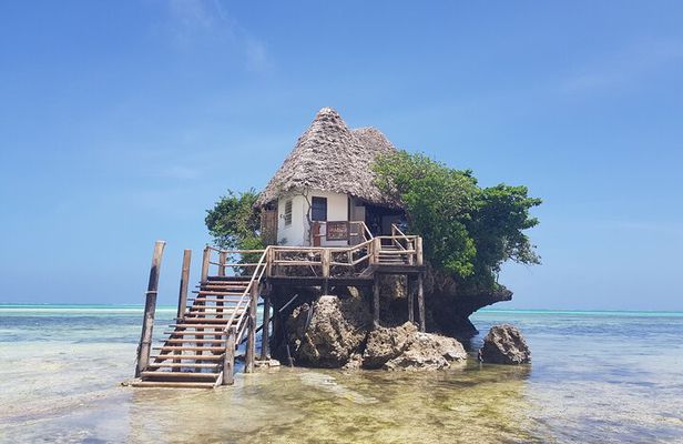 Jozani Forest, Kuza Cave, Paje Beach and The Rock Restaurant 