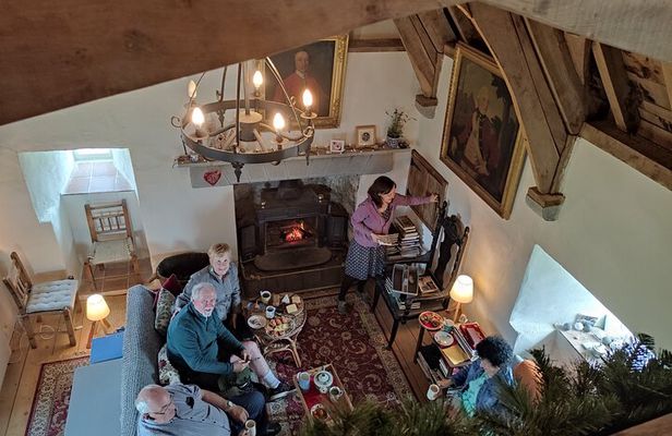 Private visit in an Irish Castle Home