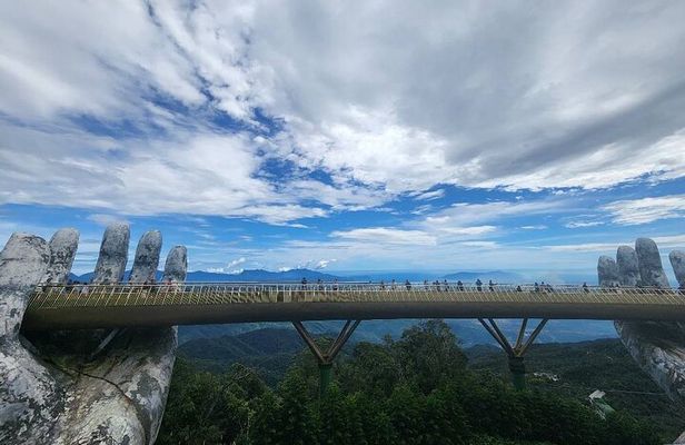 Golden Bridge - Monkey Mountain- Marble Mountains - Dragon Bridge