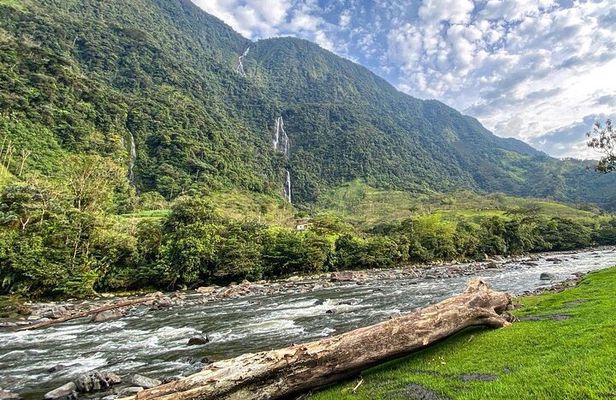 Waterfalls Valley near Medellin