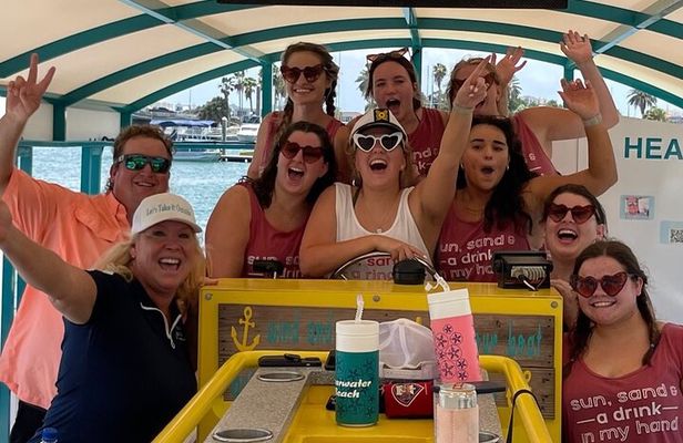Private Party Boat to Island Hop, Dolphin Watch, and Swim