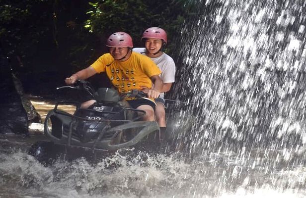 Kuber Bali ATV Through Waterfall & Long Tunnel