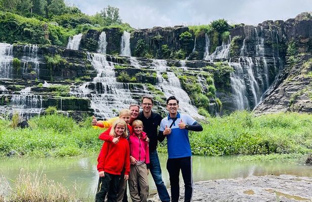 Three waterfalls in Dalat with Private Tour