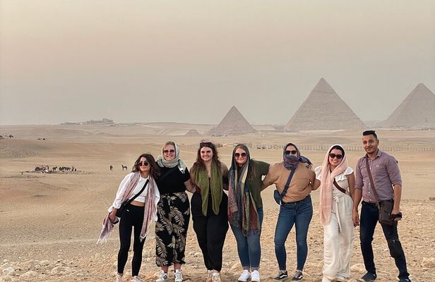 Giza Pyramids , ATV Ride , Felucca Sailing , Khan El Khalili 