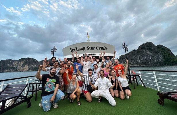 Halong Star Cruise Day Tour from Hanoi & Small Group on Boat