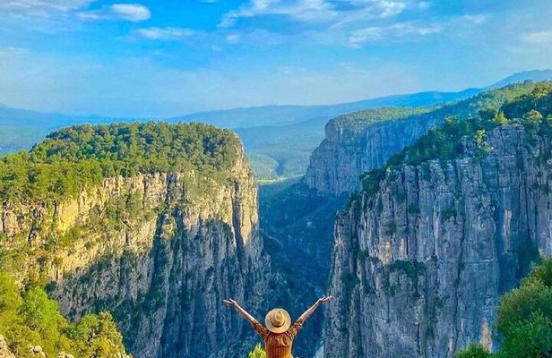 4 in 1 -Rafting -Tazı Canyon -Cabrio Bus Safari -Koprulu Canyon