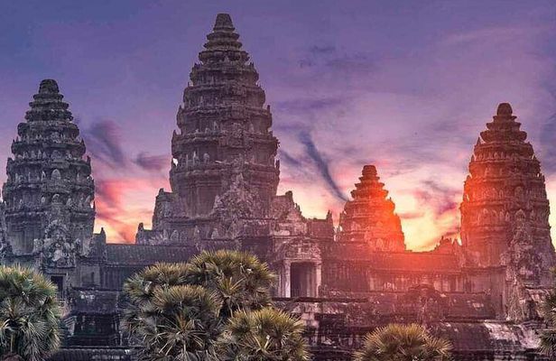 Sunrise Angkor Wat, Angkor Thom Ancient Capital, Ta Promh