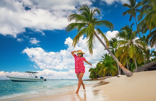 private Tour in Catamaran to Saona Island