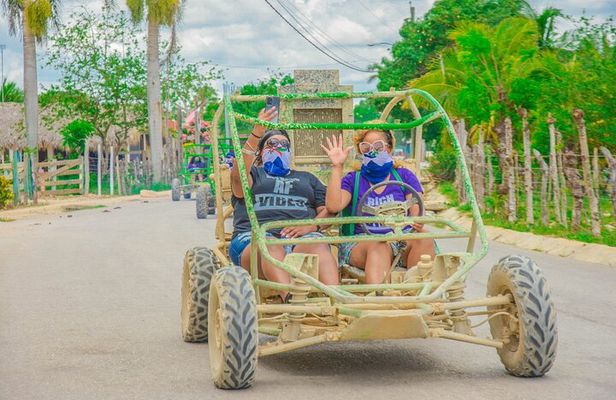 Punta Cana Buggy Adventure to Water Cave and Macao Beach