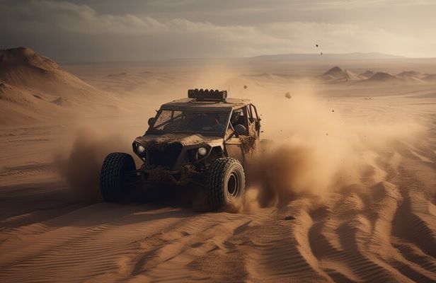 Self-Ride Polaris Desert Buggy Tour With Free Desert Safari