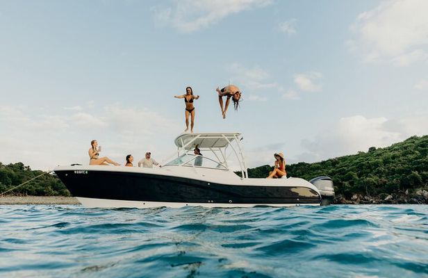 Full-Day Private Boat Charter from St. John or St. Thomas