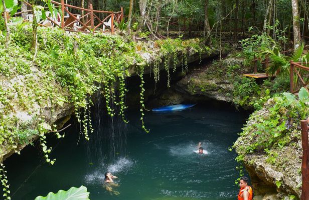 Cancun: Discover the Hidden Treasures: Exploring 3 Jungle Cenotes