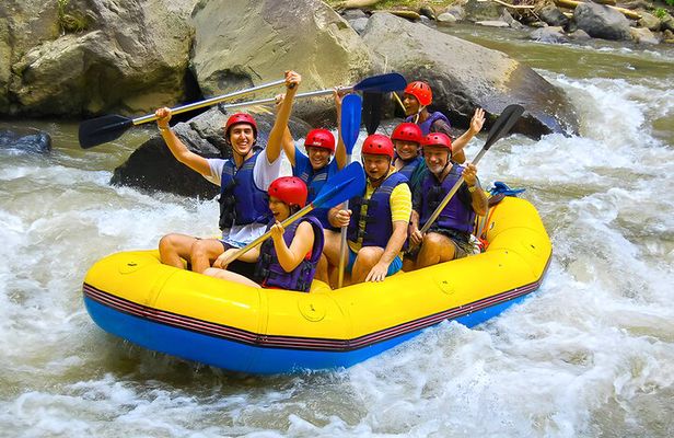 Ayung River Rafting and Bali Best Waterfalls Tour