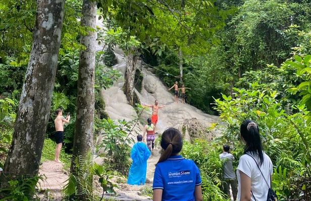 Sticky Waterfall Chiang Mai and Mae Ngat Boat Tour