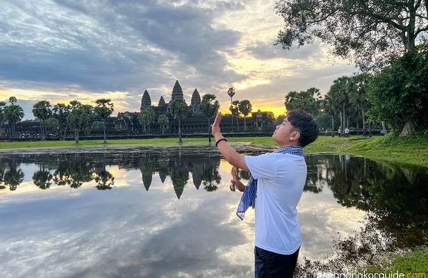 2-Day Guided Trip to Angkor Wat & Kulen Mountain with Picnic