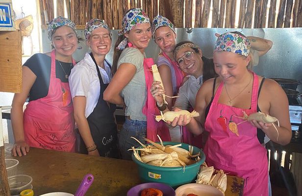 Tamales or chiles rellenos cooking class,tequila & Mezcal tasting