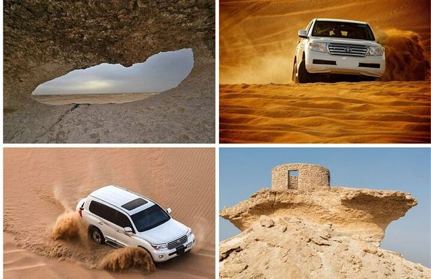 Private Full Day Guided West of Qatar Tour and Desert Safari