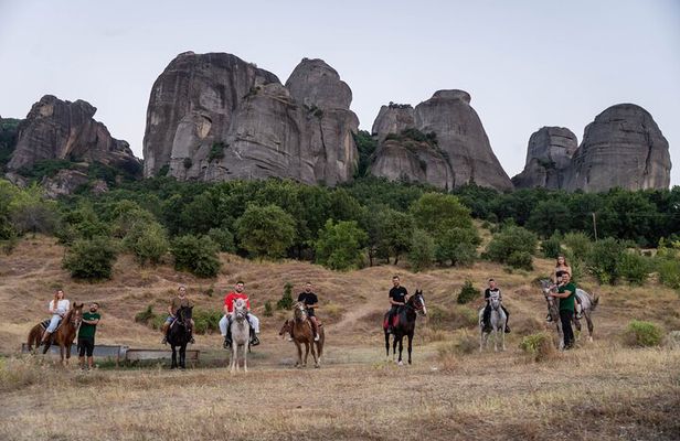 Morning Horseback Tour in Meteora with Monastery Ypapanti