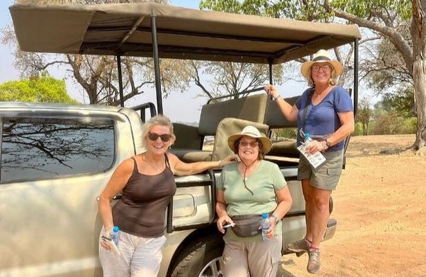 Game drive and short rhino walk