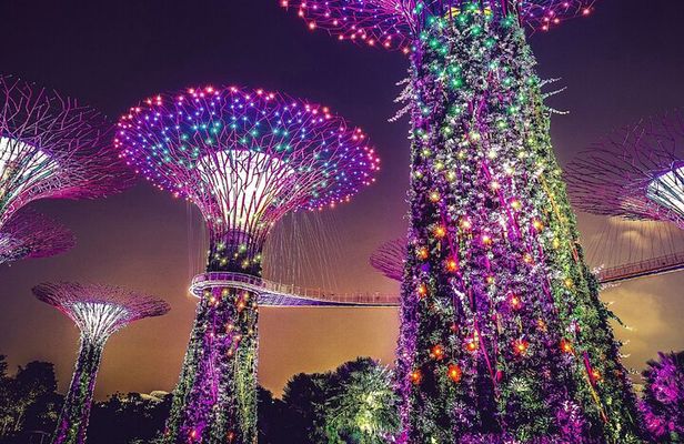 Singapore Gardens by the Bay & Jurassic World with Hotel Pick up