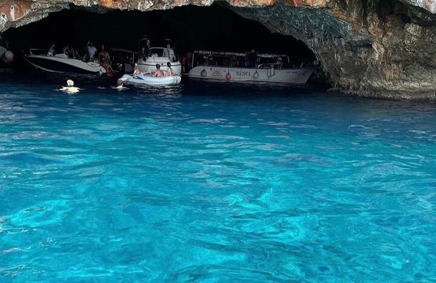 2025 Private Blue Cave and Boka Bay Speedboat Tour from Kotor