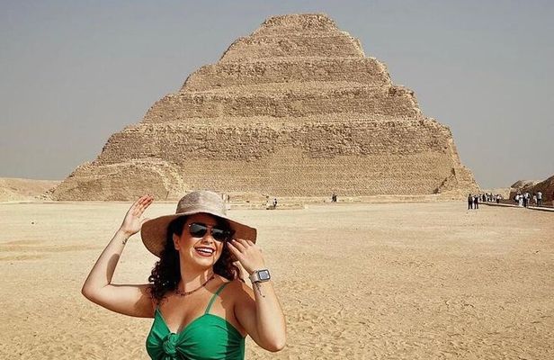 Private Tour To Sakkara Pyramids, Memphis City & Dahshur Pyramids.