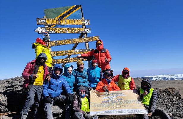 8 Days Mount Kilimanjaro Climb Lemosho route
