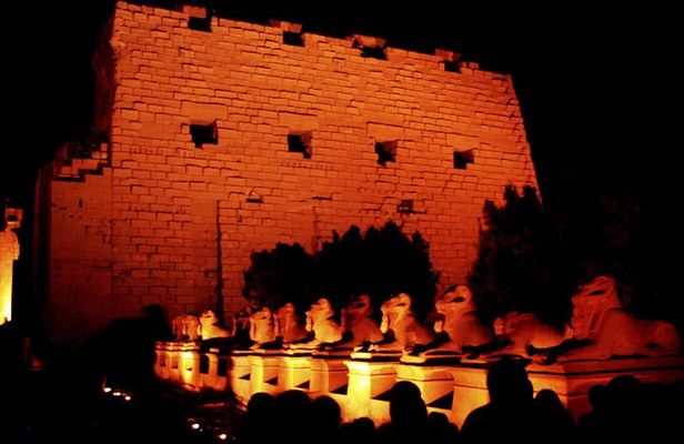 Enjoy the Luxor Karnak Sound and Light Show