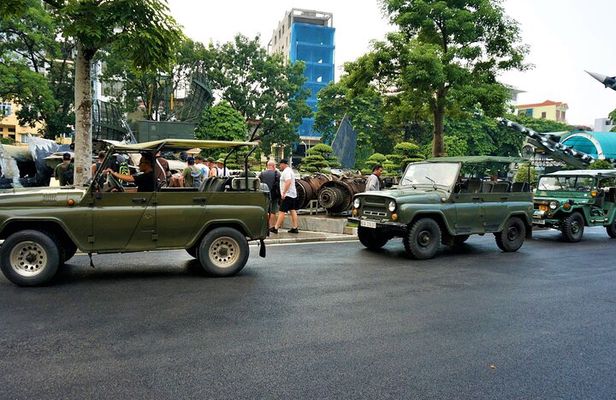 Hanoi Jeep Tours Led By Women: City & Countryside Half Day Combo 