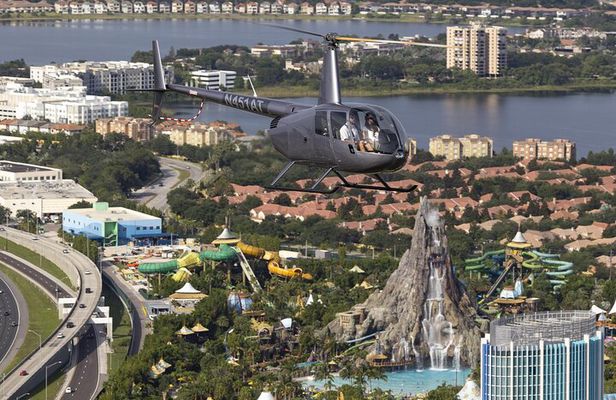 Private Helicopter Day Tour Orlando Parks (31miles or 48miles)