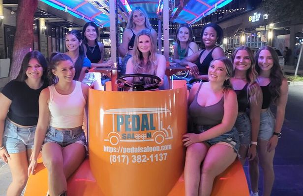 Pedal Saloon Fort Worth West 7th 2 Hour Mixer Tour