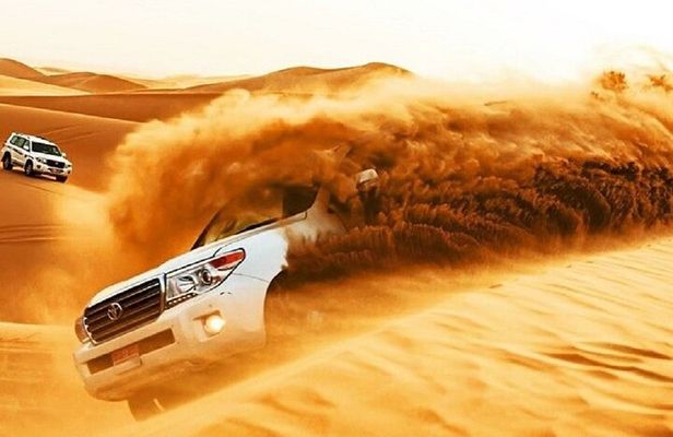 Full Day Desert Safari in Dubai with BBQ Dinner and Transfers